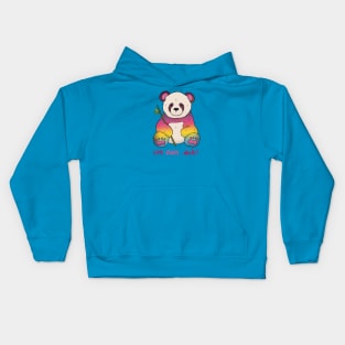 Pan Pride Panda Kids Hoodie